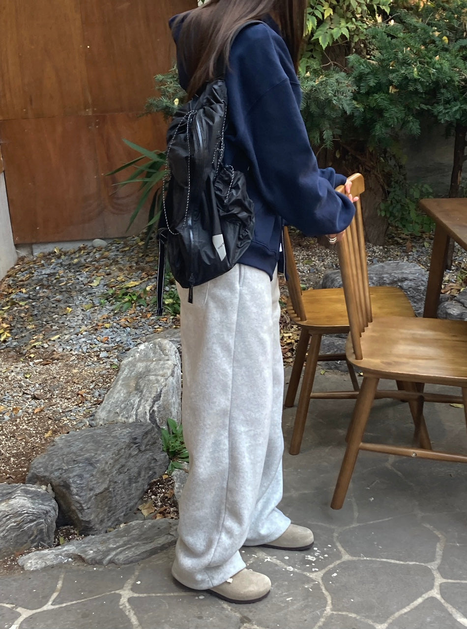 two-way fleece pants-2col