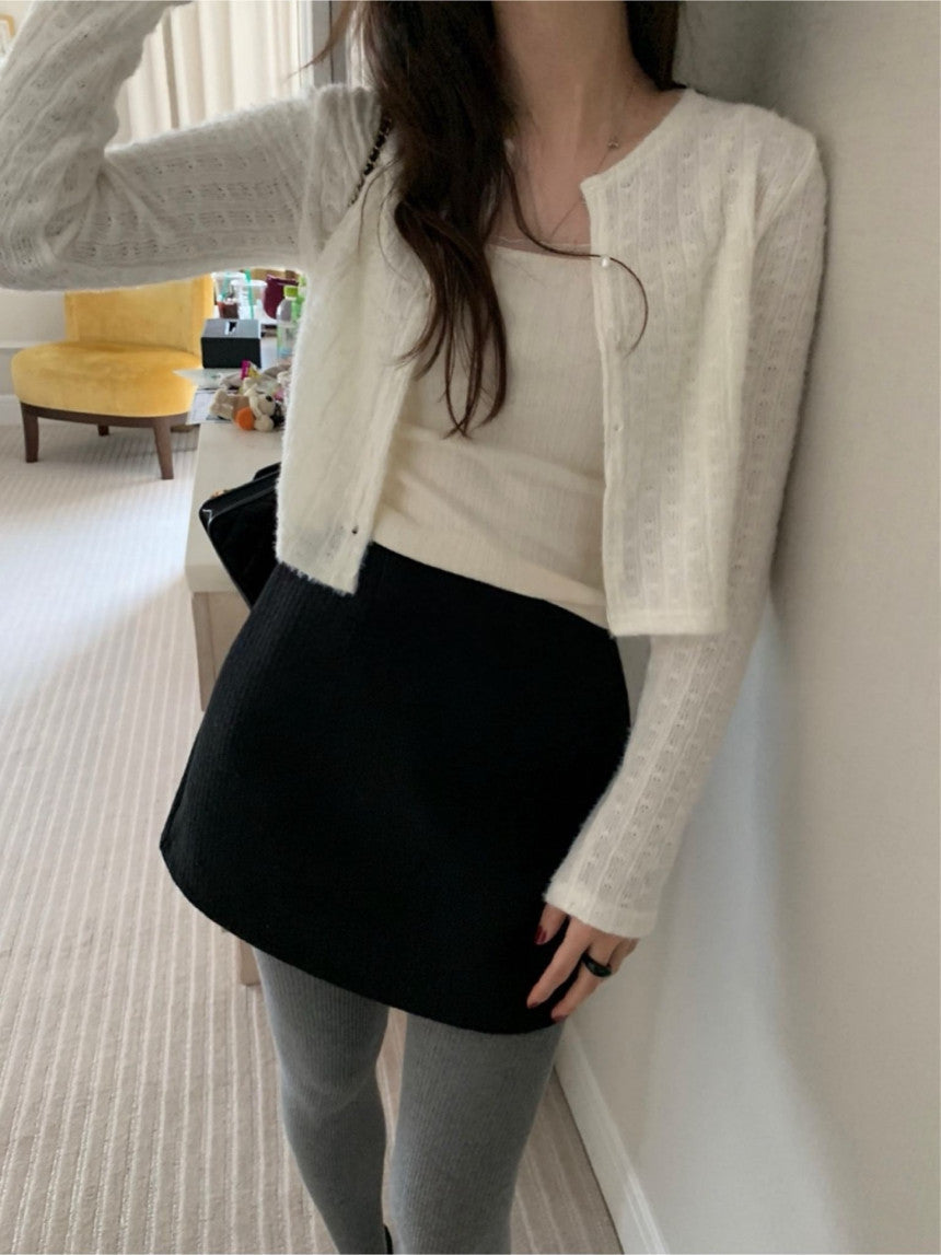 Roots lace sleeveless-4col