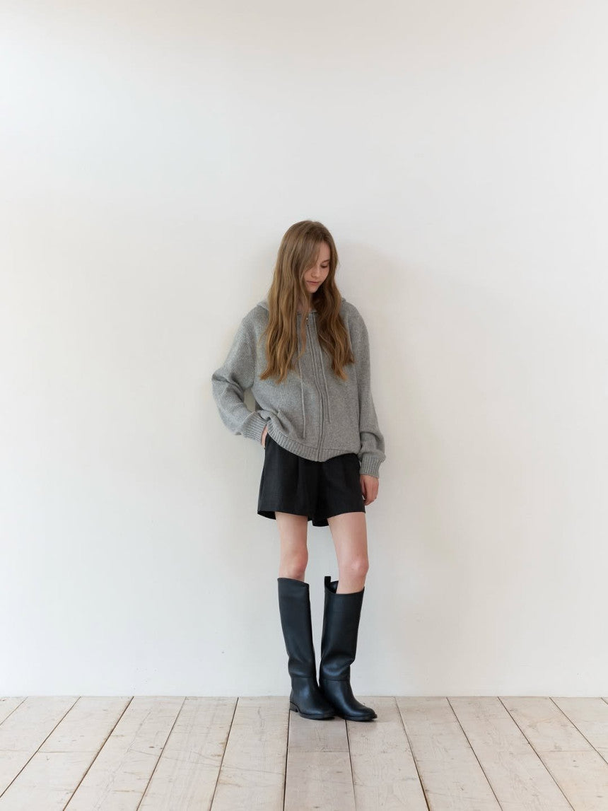 Chappelle hoodie zip up cardigan-3col