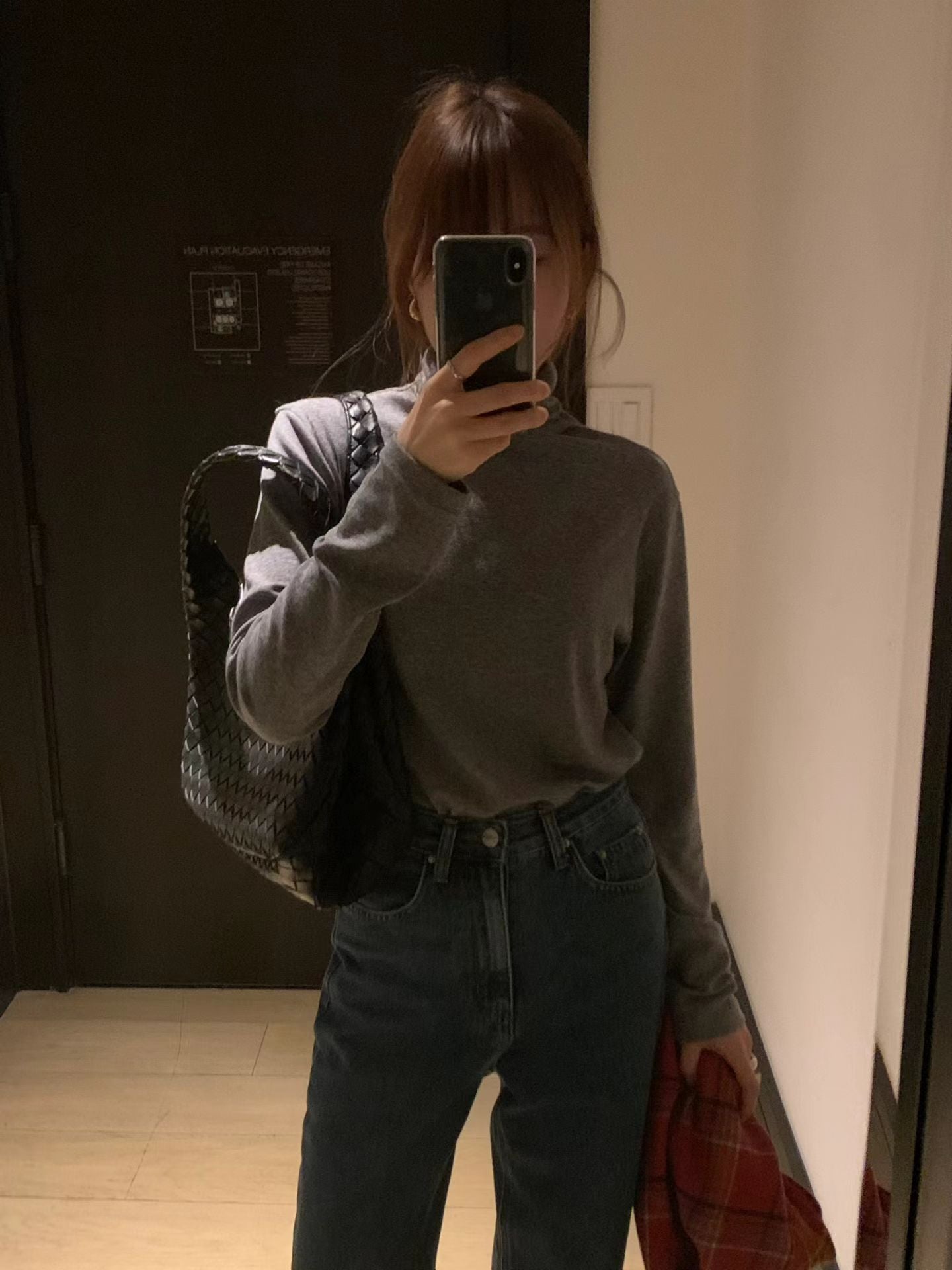 Ounce bow deep blue denim