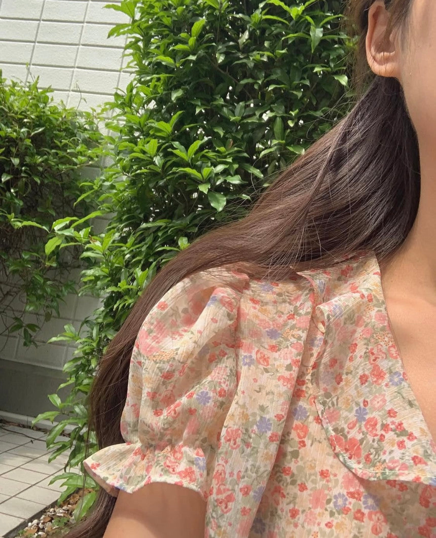 liter kiko flower blouse