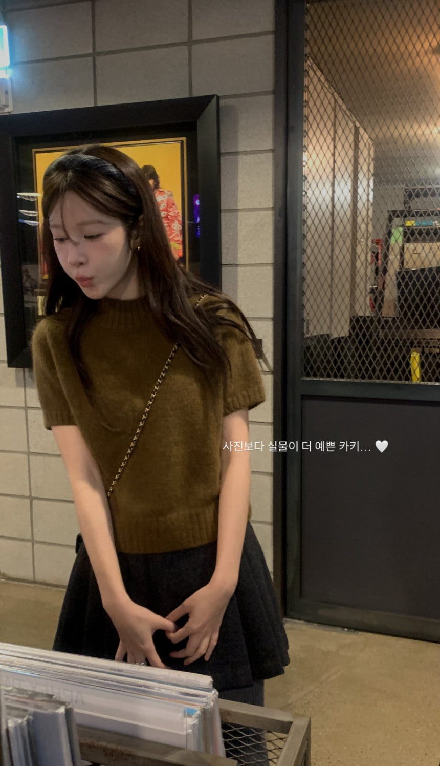 Angora half knit-4col