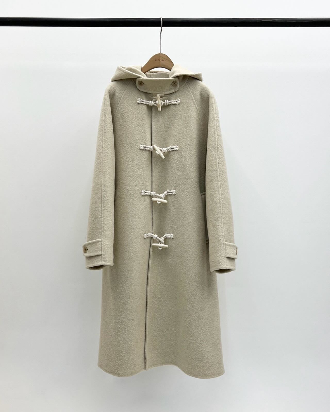 Barnet hoody duffle handmade coat-2col