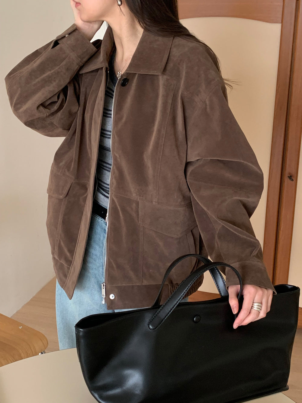 Robe Suede Jacket