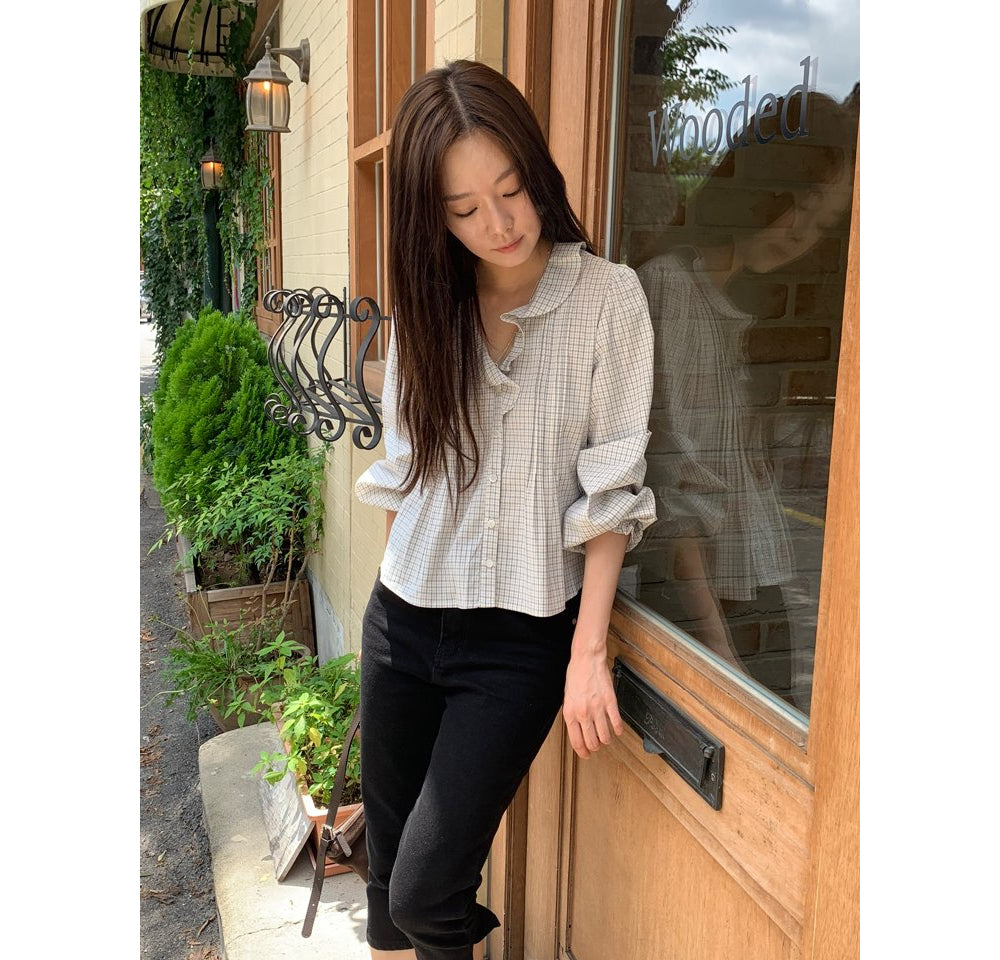 Moai Blouse-2col