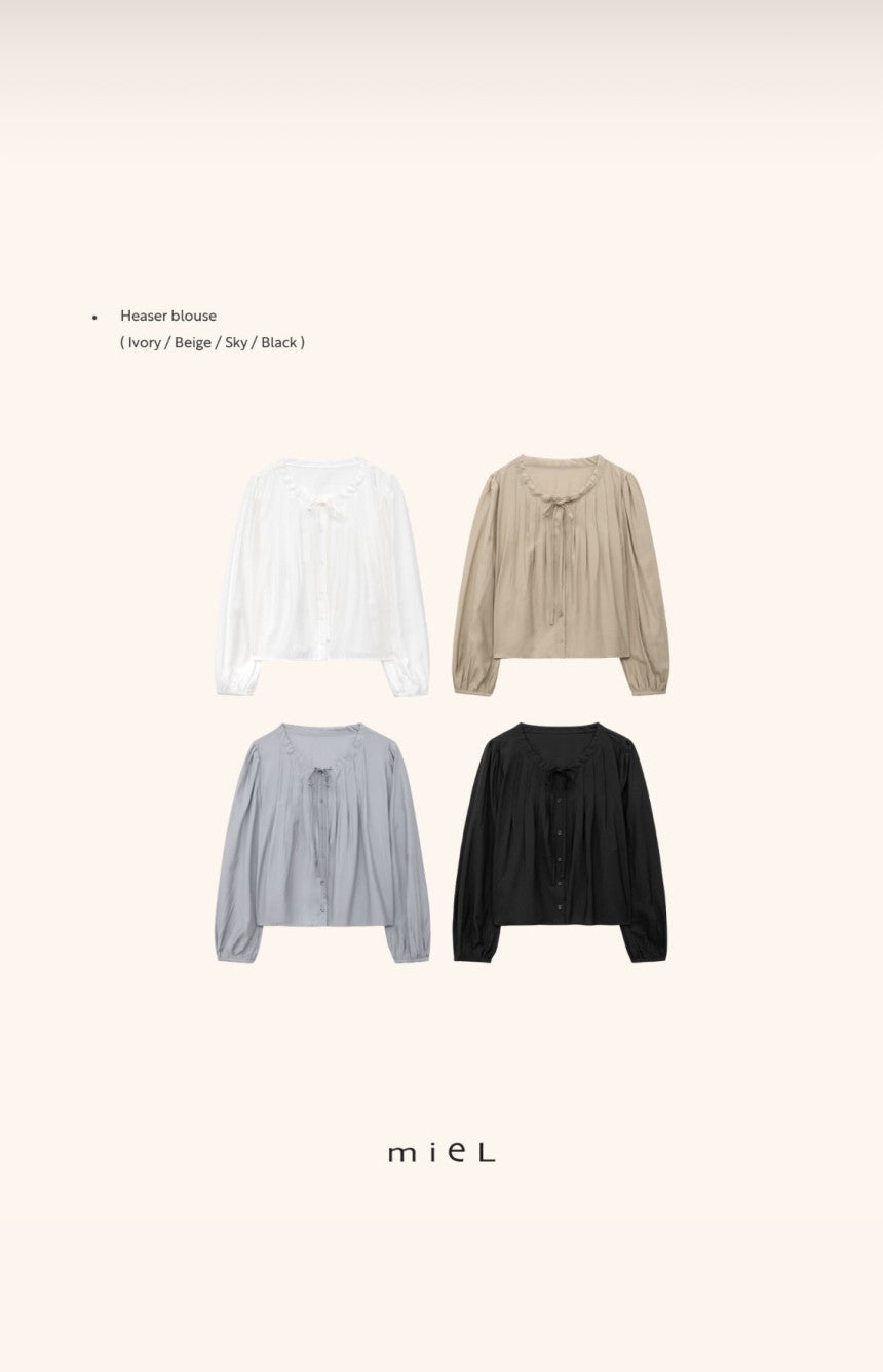 Heaser blouse-4col