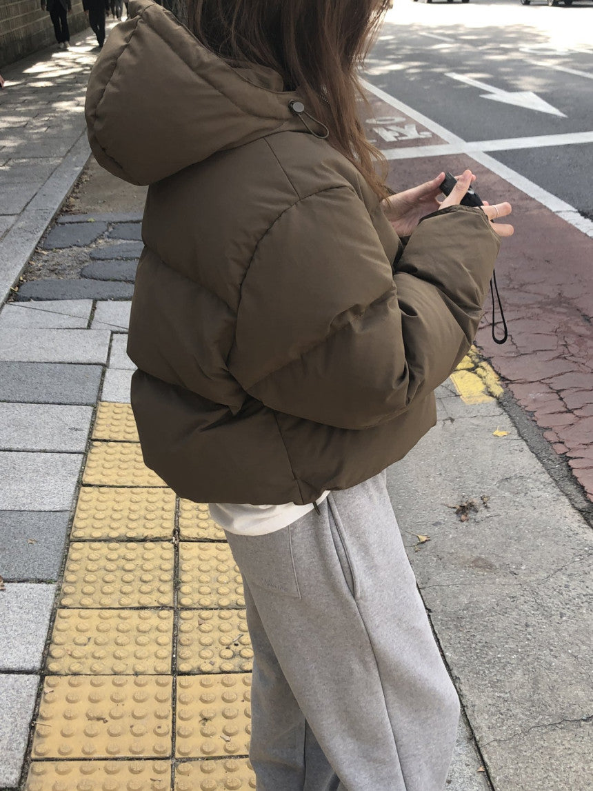 Noa hood duck down padding-3col