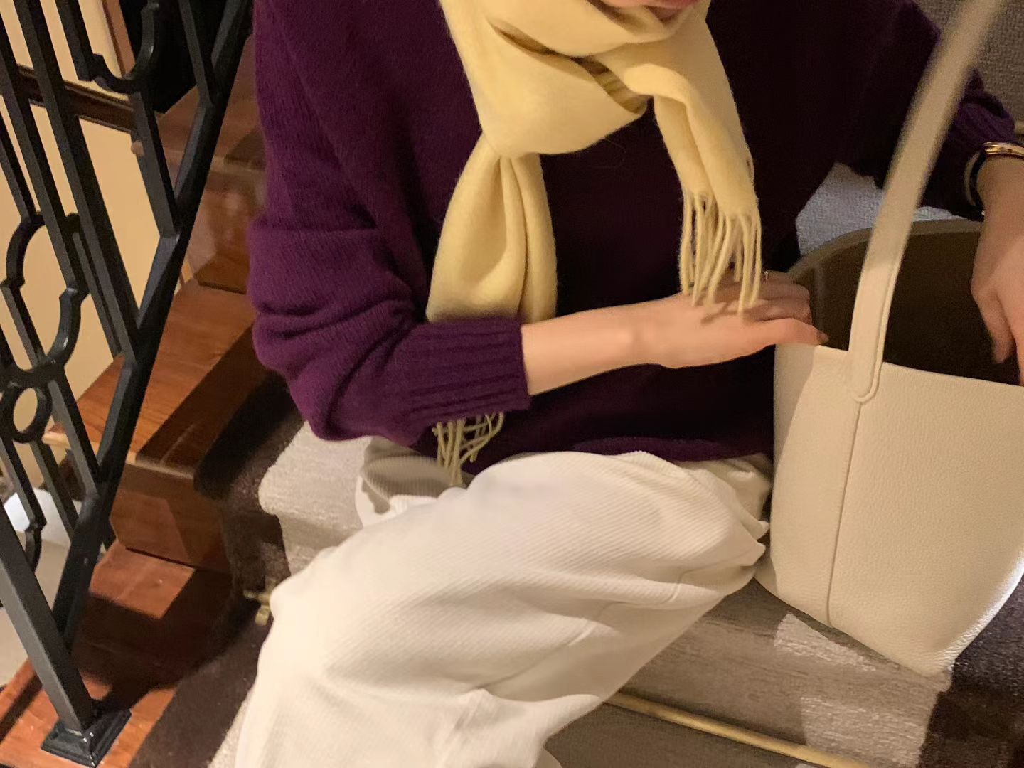 Ounce heather shirtland wool knit-4col