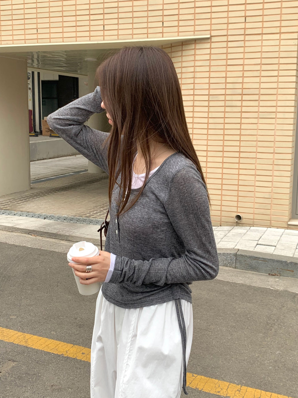veil string T-4col