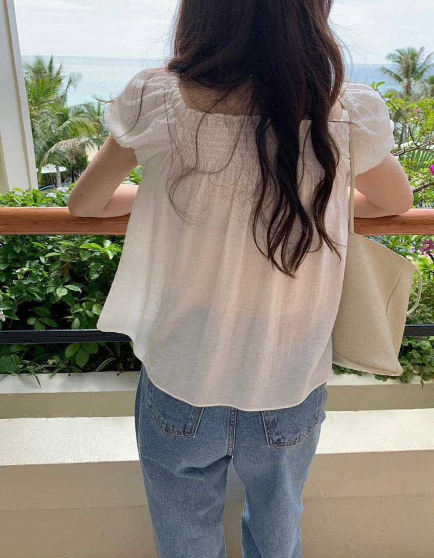 Greece blouse-2col