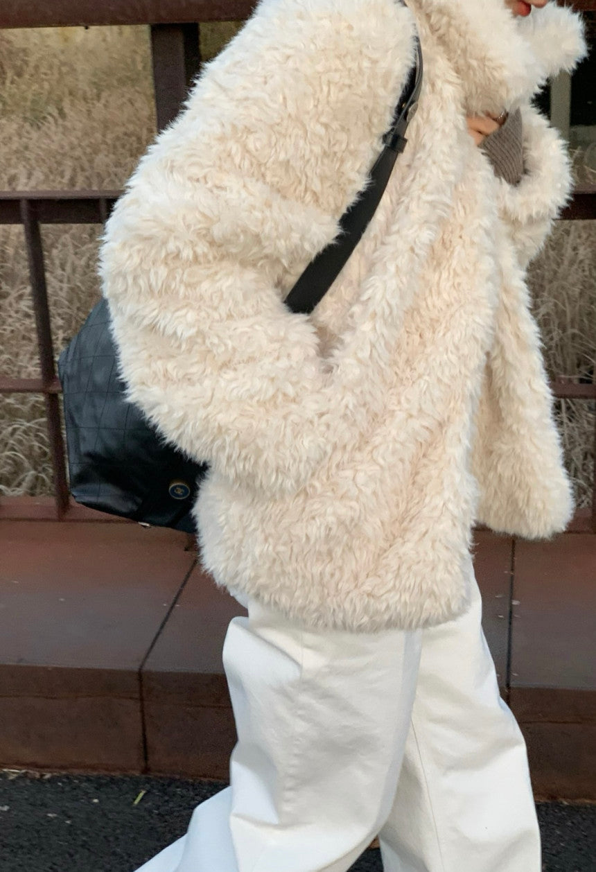 Haus vivace fur jacket