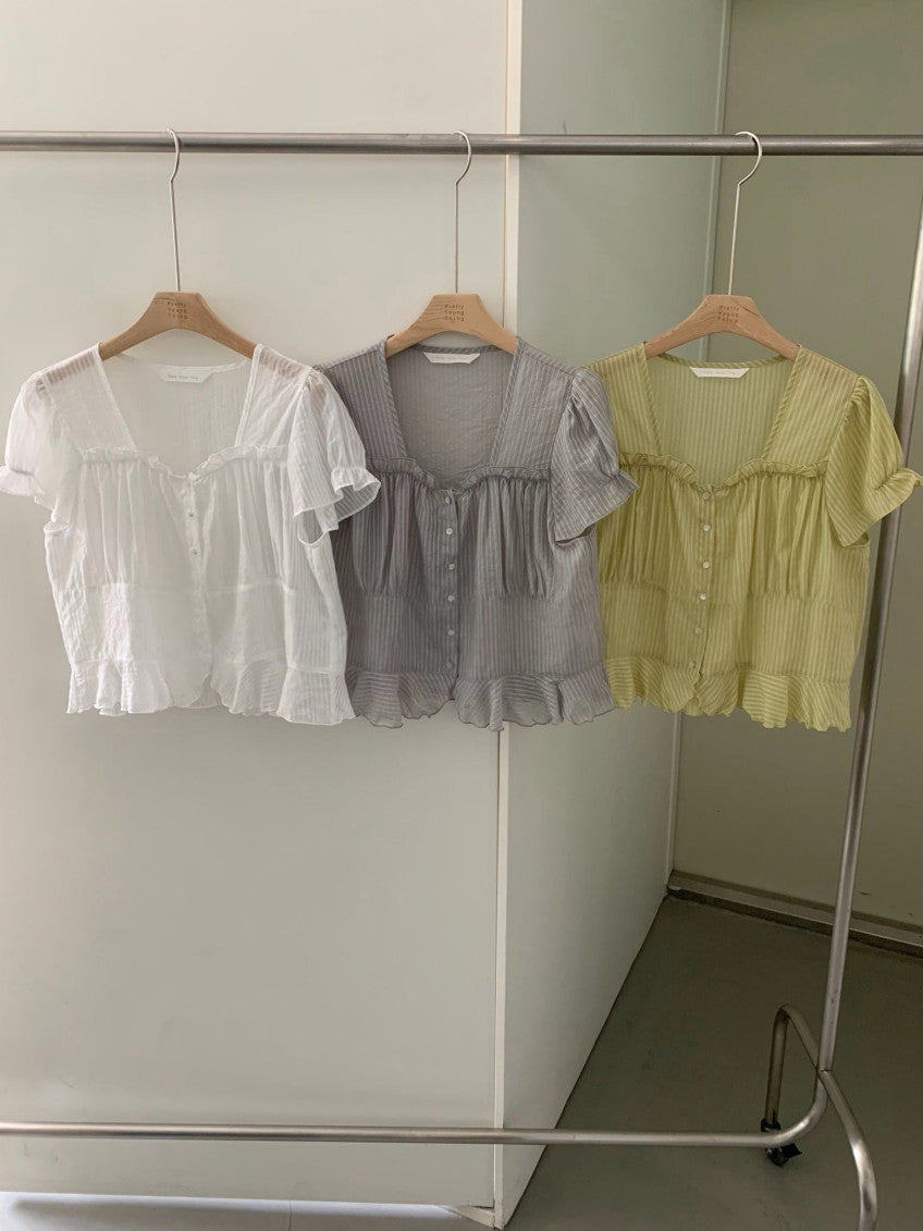 Oreo blouse-3col