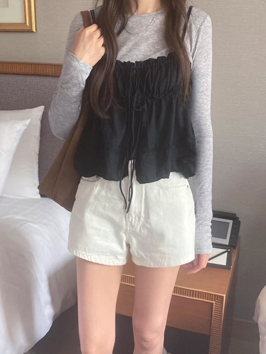 Foco ribbon bustier-2col