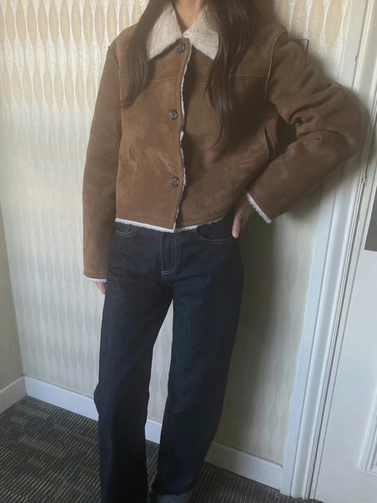 reversible wool mustang