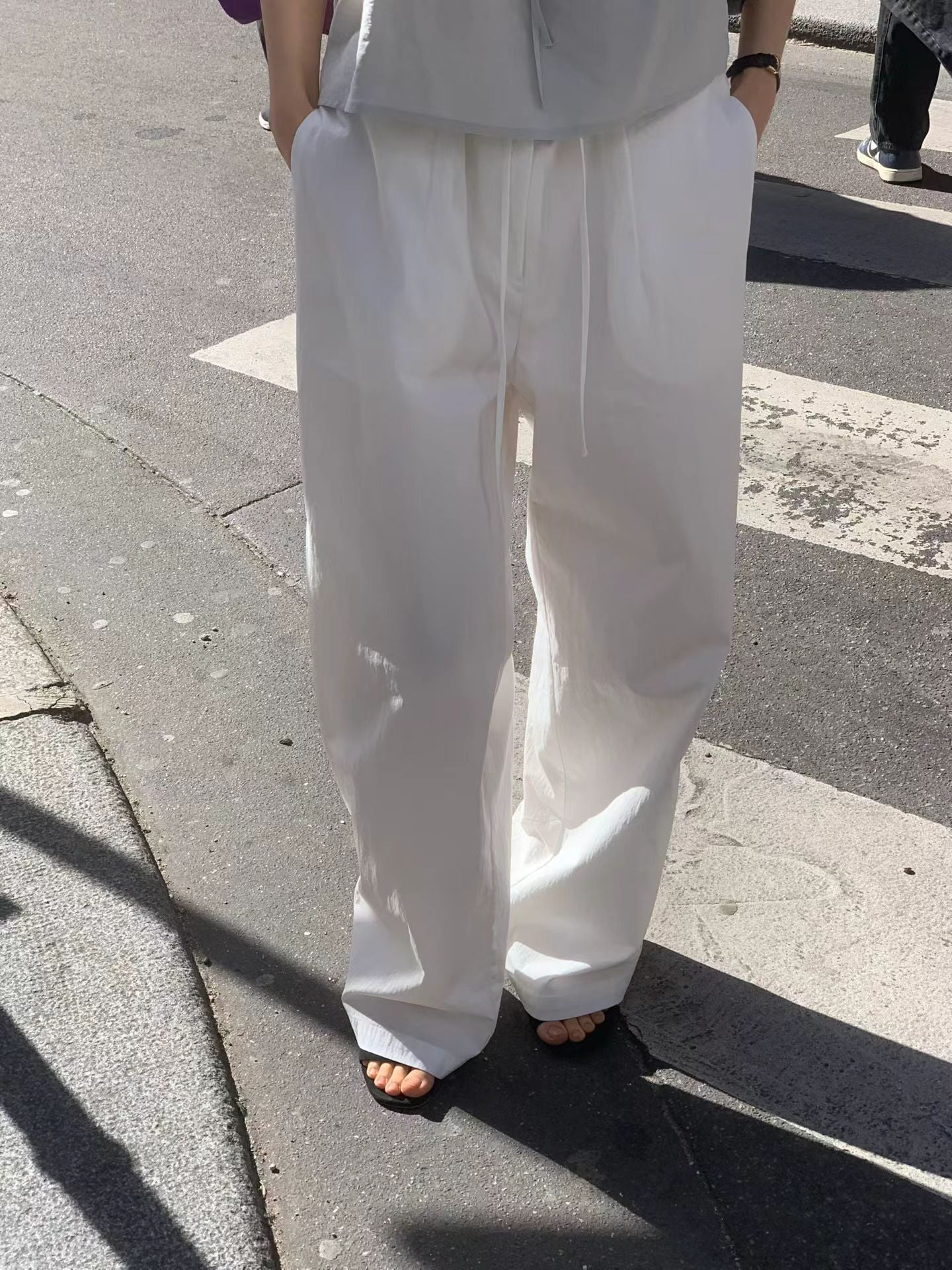 Ounce code string pants-3col