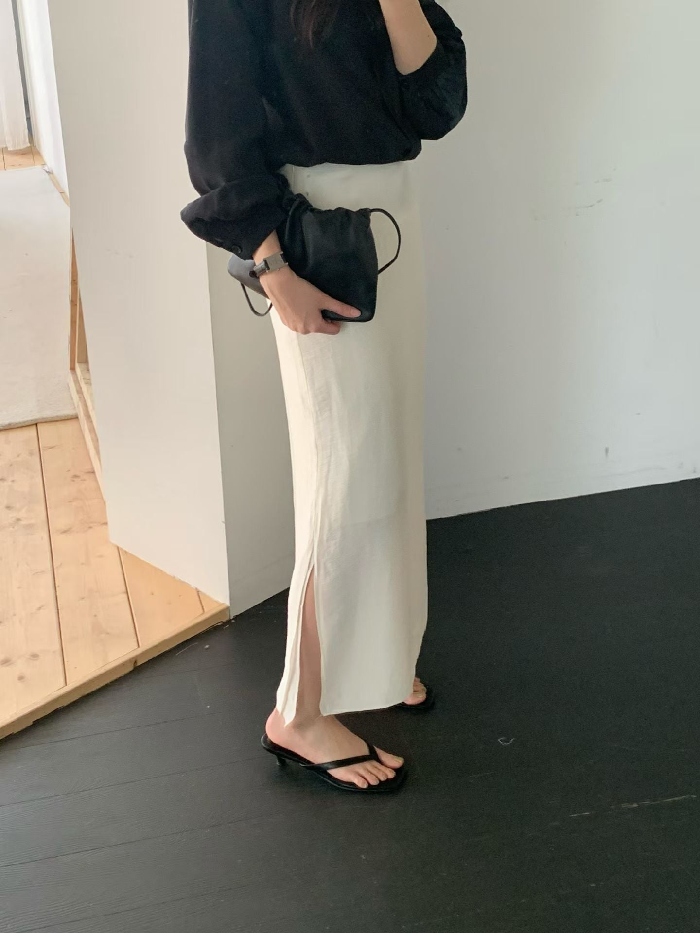 Luche open skirt-3col