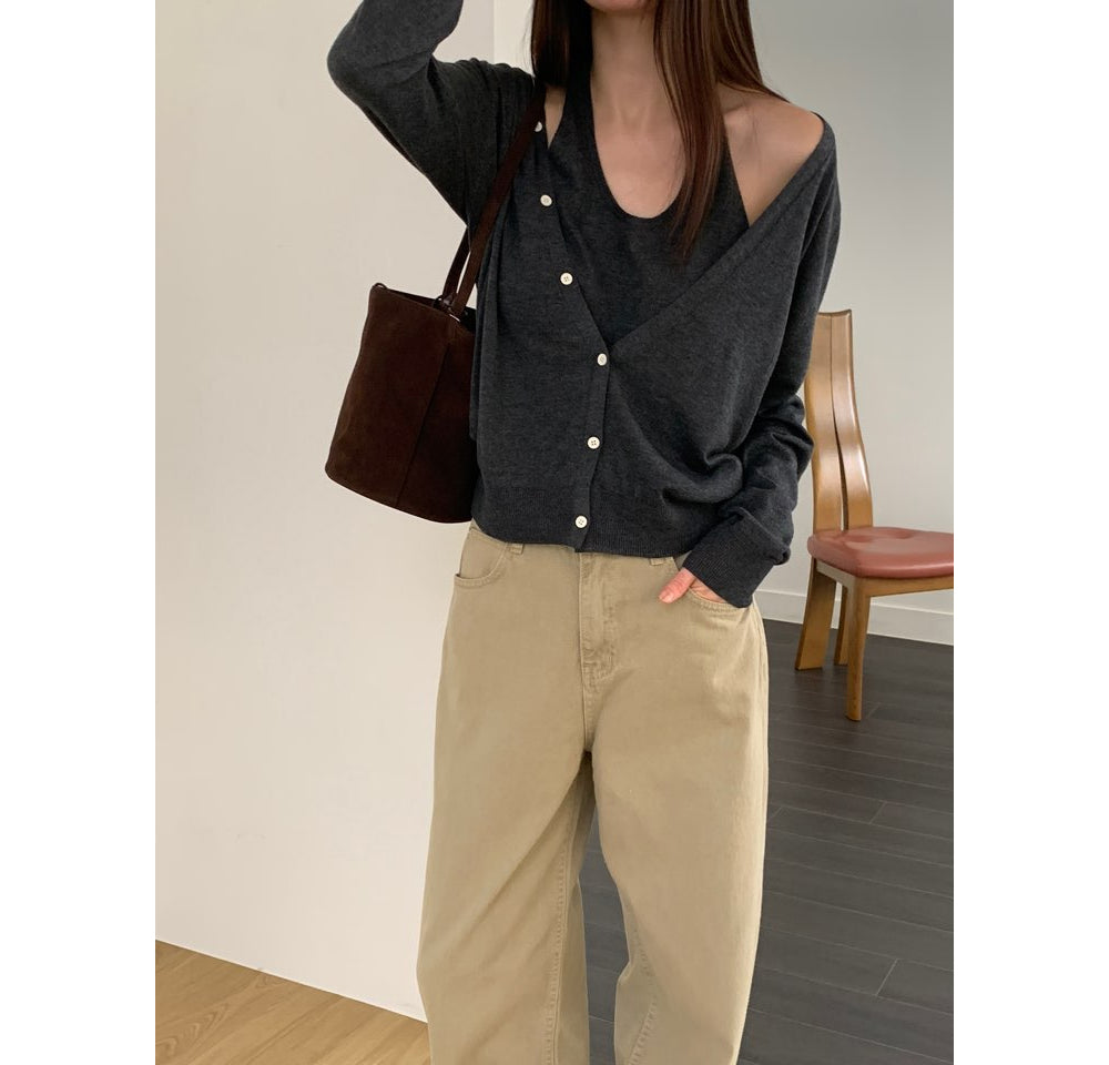 Colin Cardigan Set-4col