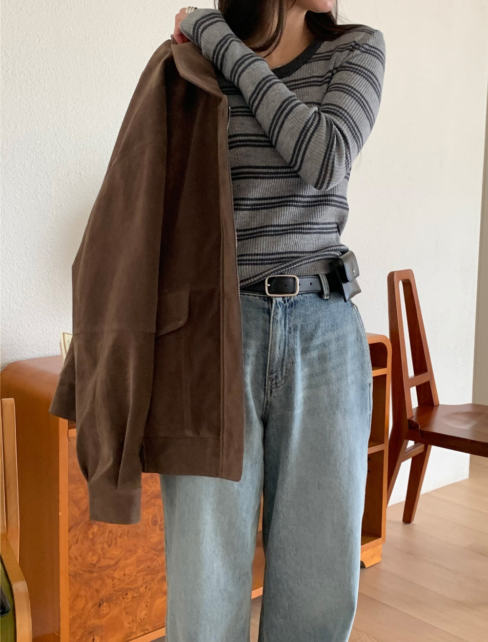 Robe Suede Jacket