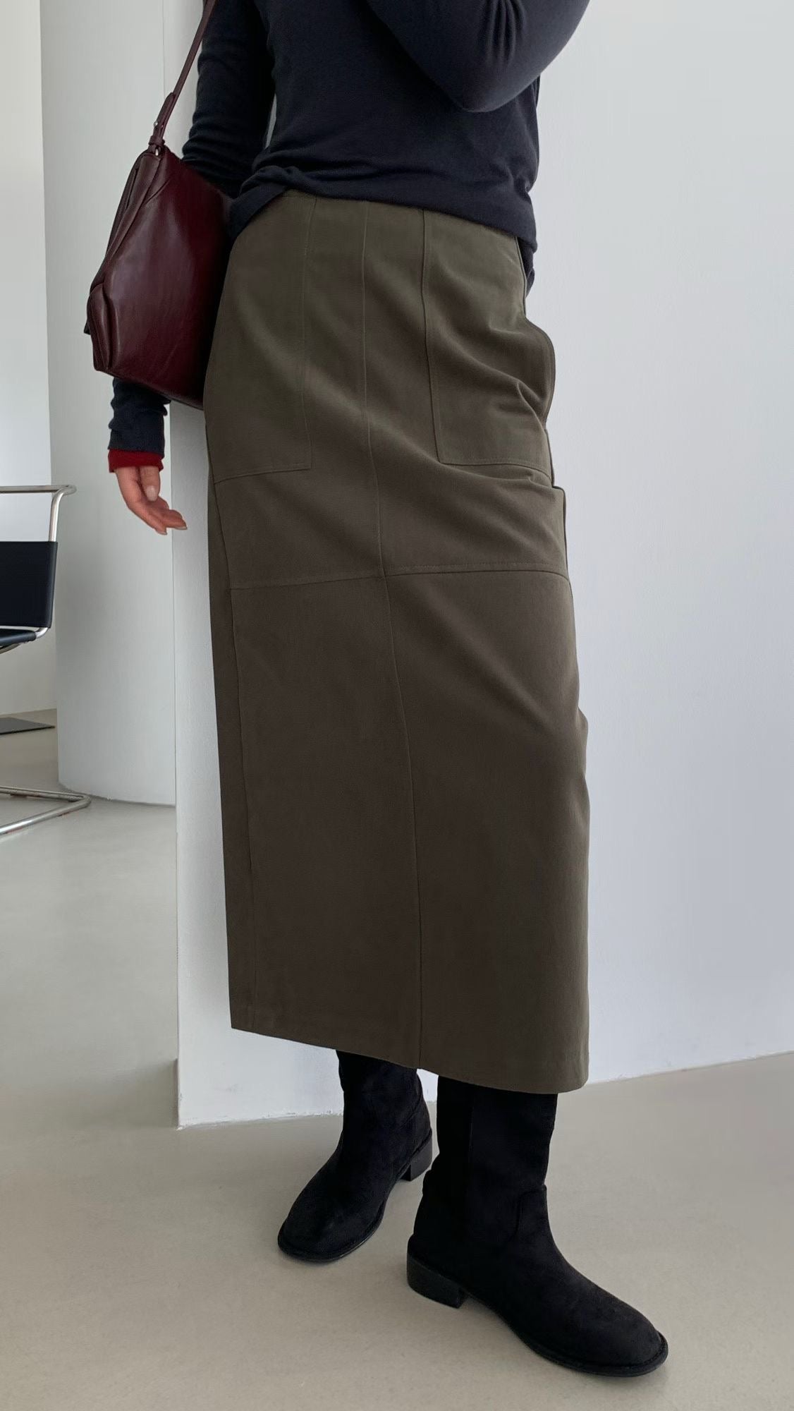 Kami cotton skirt-2col