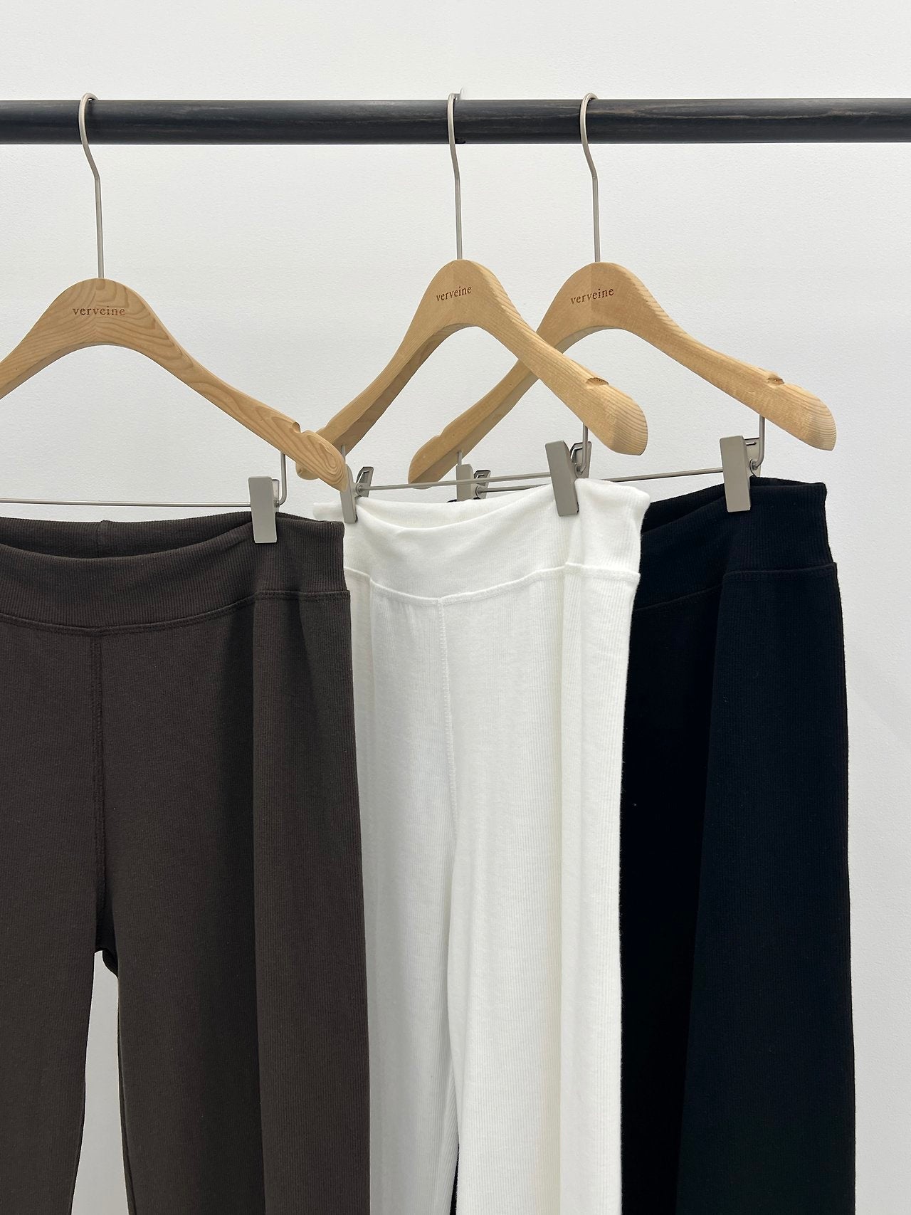 Cozy rib training pants-3col