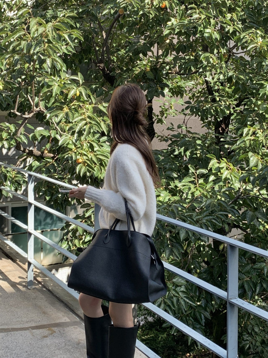 Lucy alpaca wholega cardigan-3col