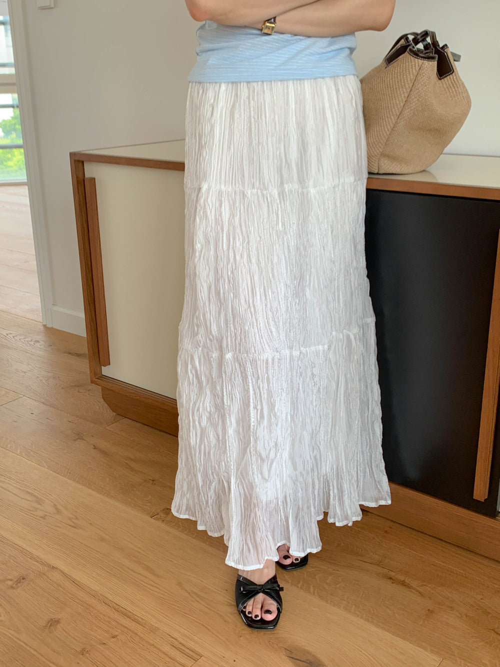 muse wrinkle skirt