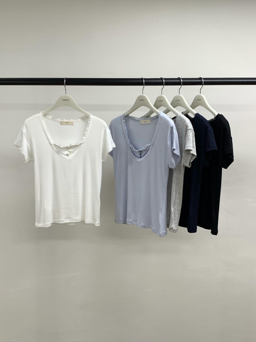 romi lace T-5col