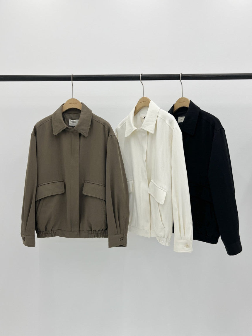 Fizt lyocell blouson-3col