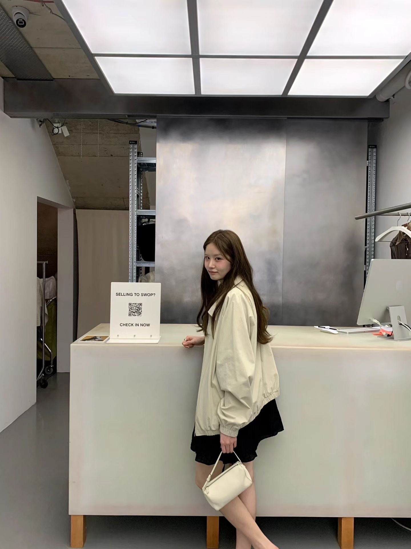 Ounce basic blouson jumper-2col