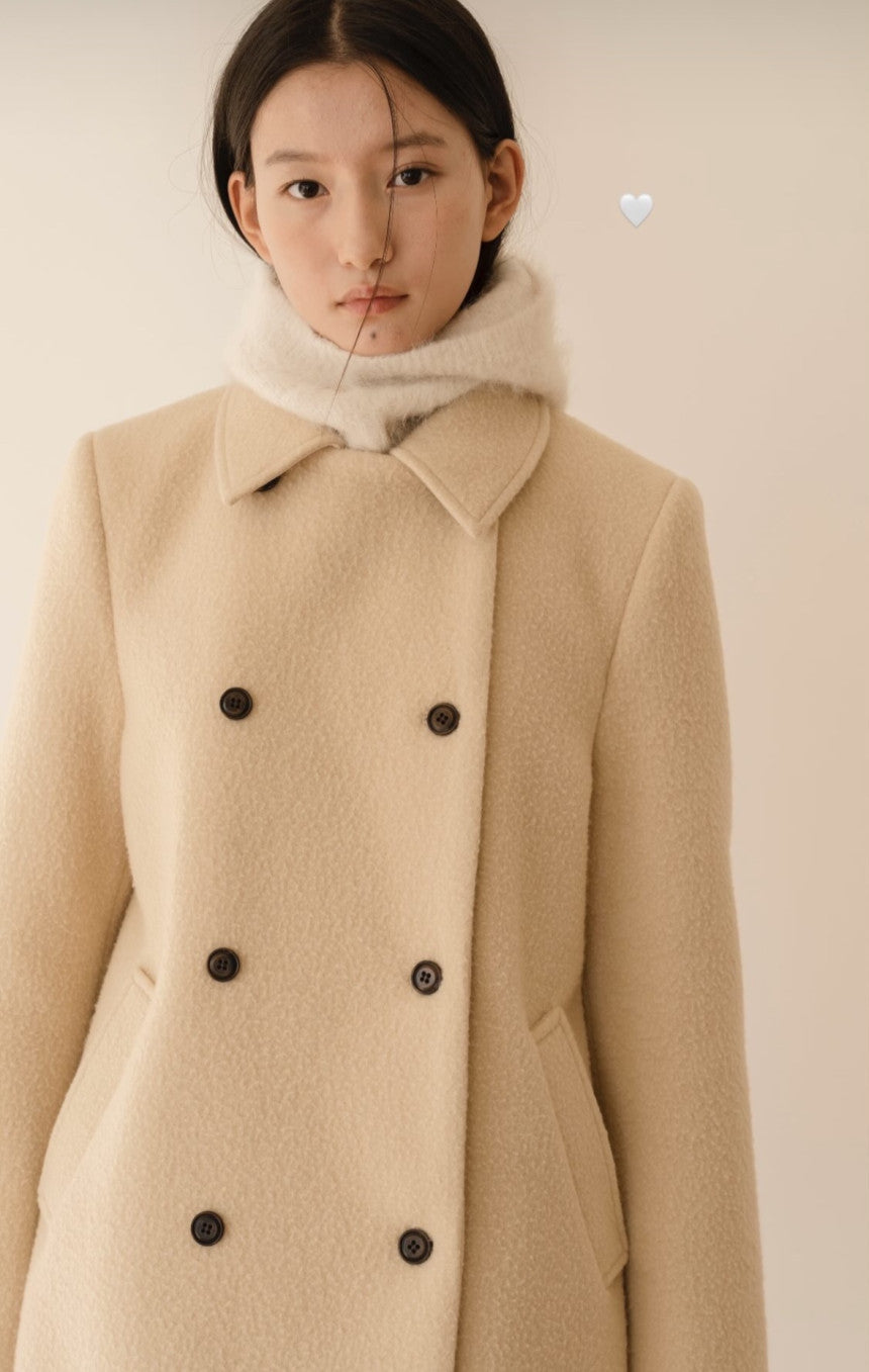 Lemiel wool coat-2col