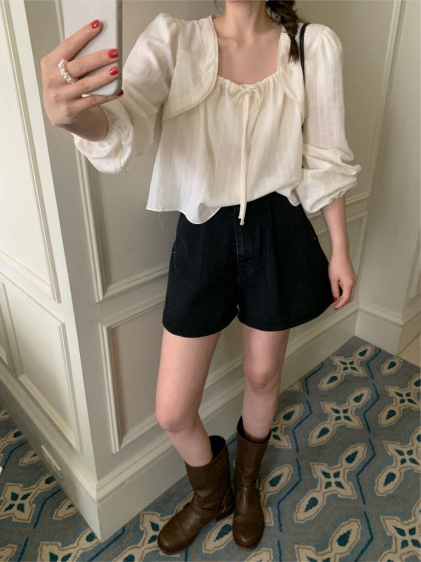 Claire blouse-2col