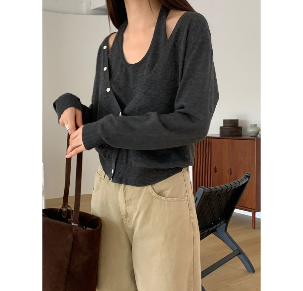 Colin Cardigan Set-4col