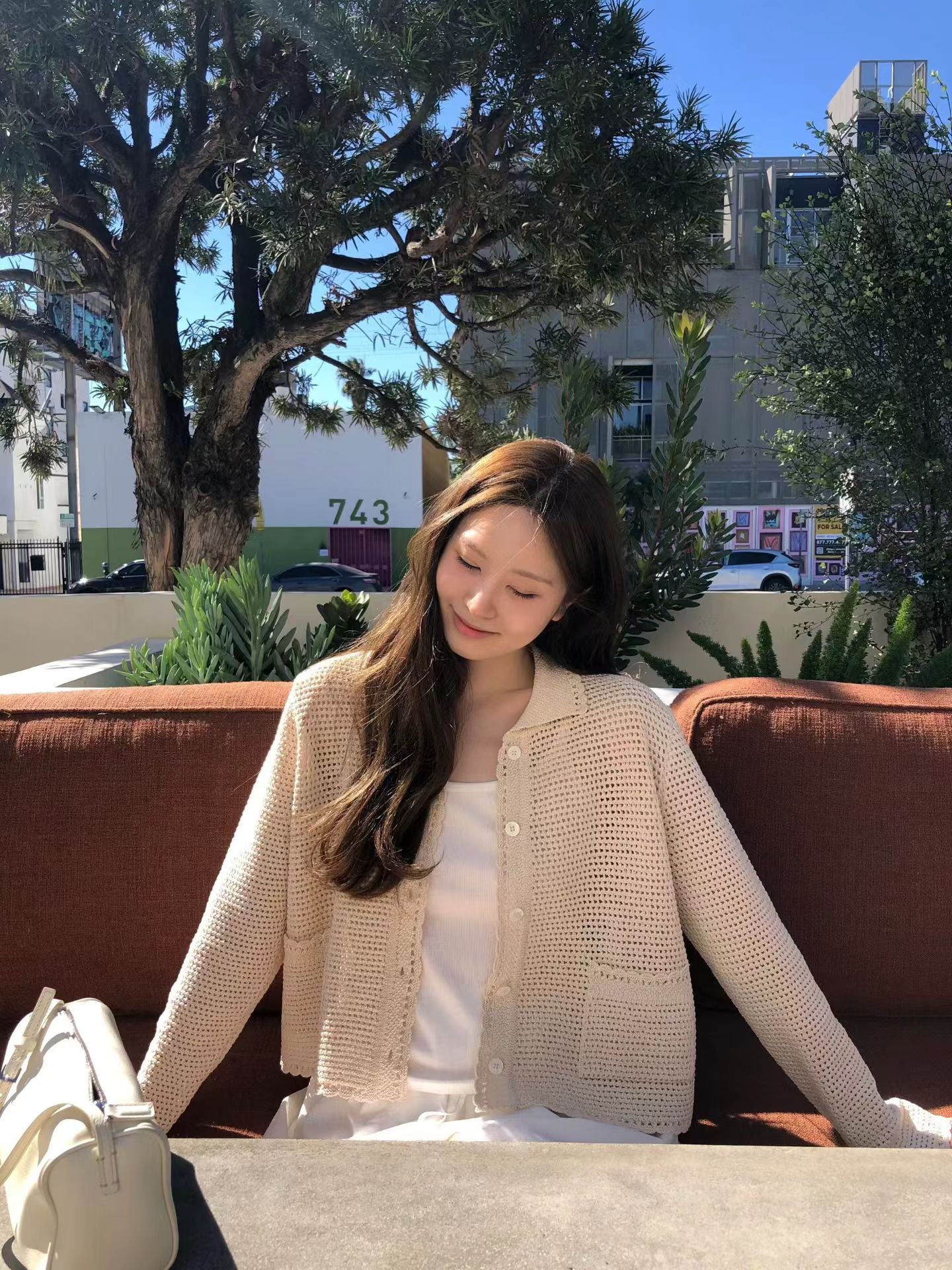 Ounce linen skashi cardigan