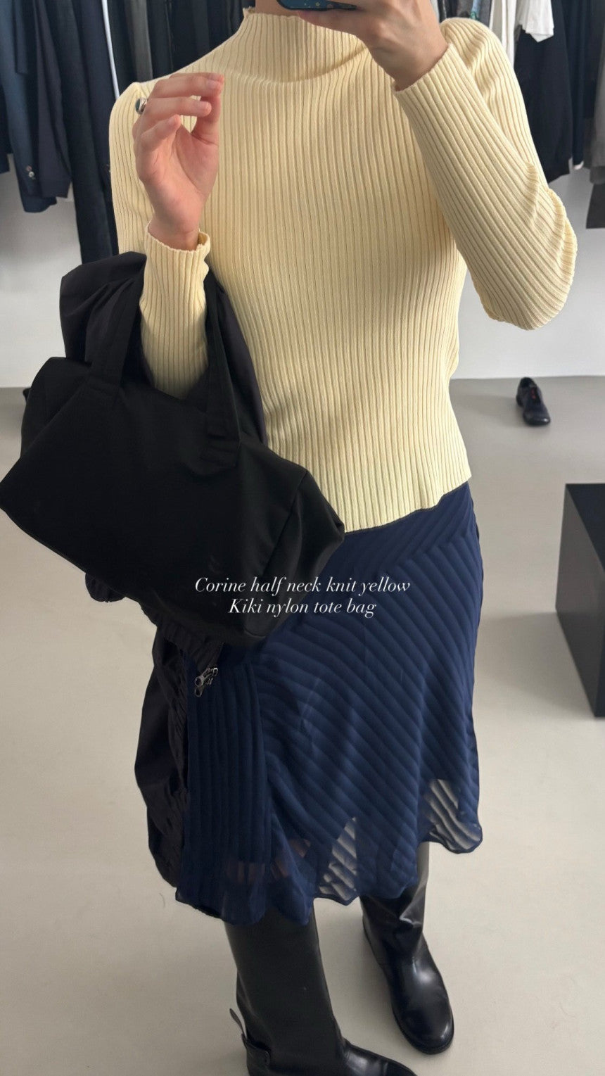 Kiki nylon tote bag
