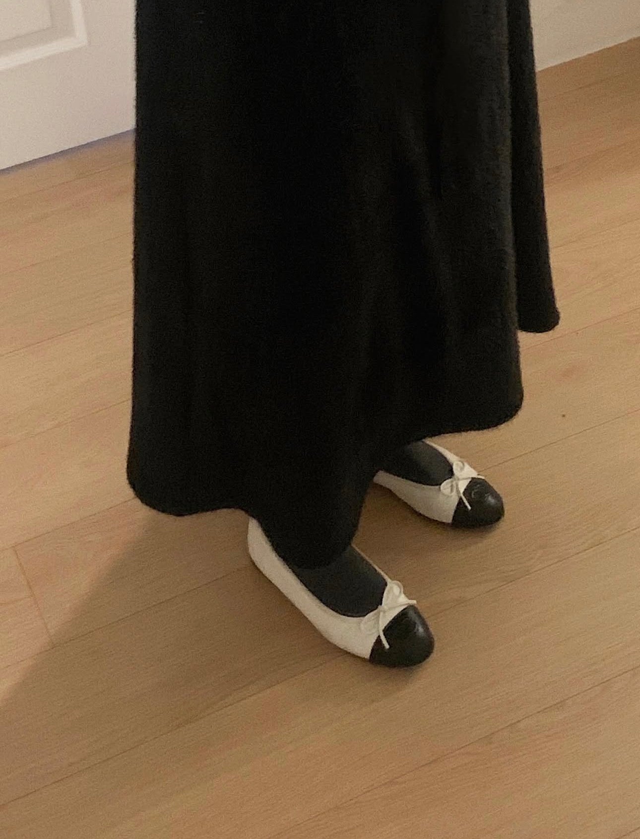 liter sana fur flare skirt-2col