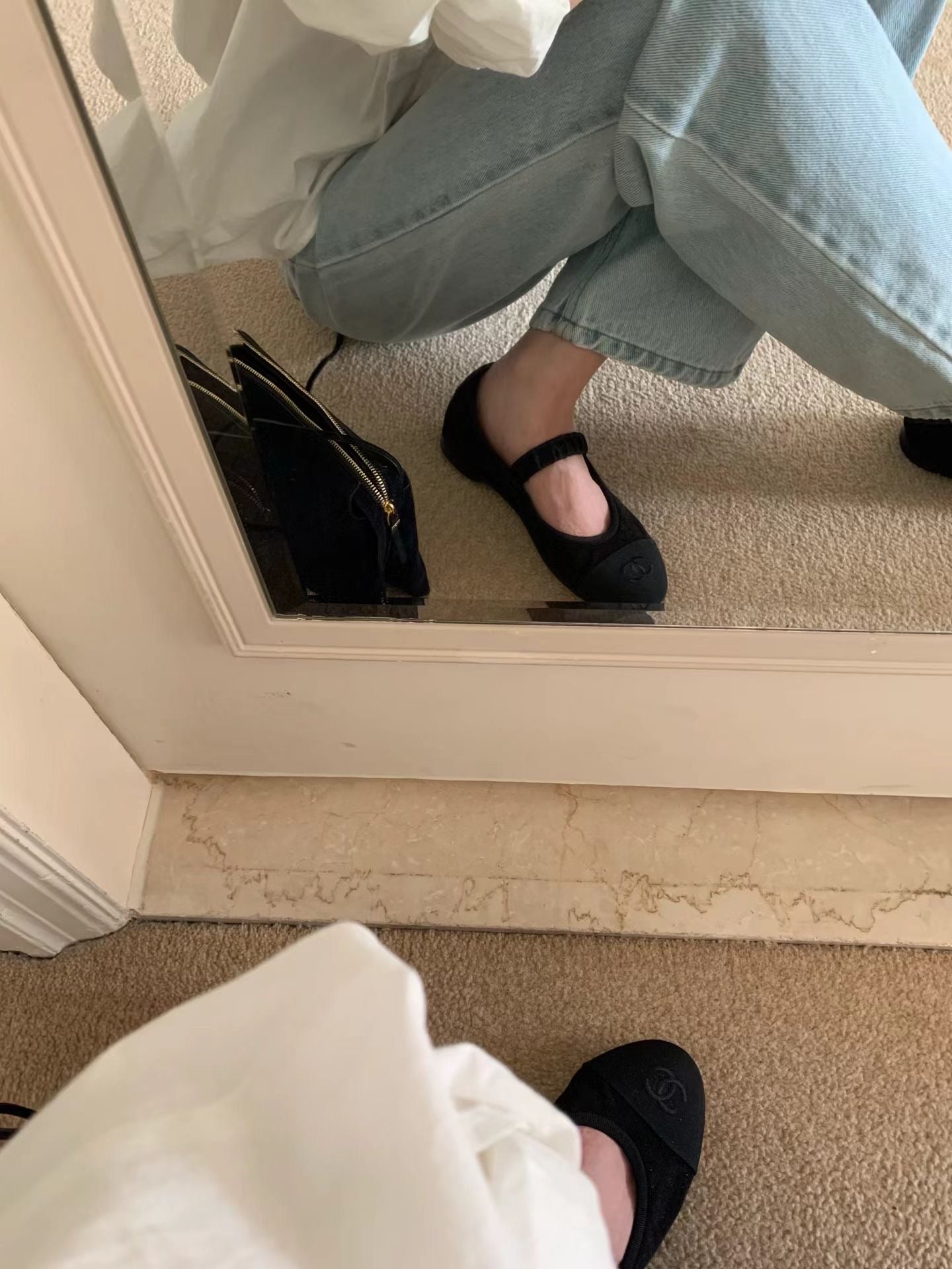 即納 Ounce kity pintuck blouse