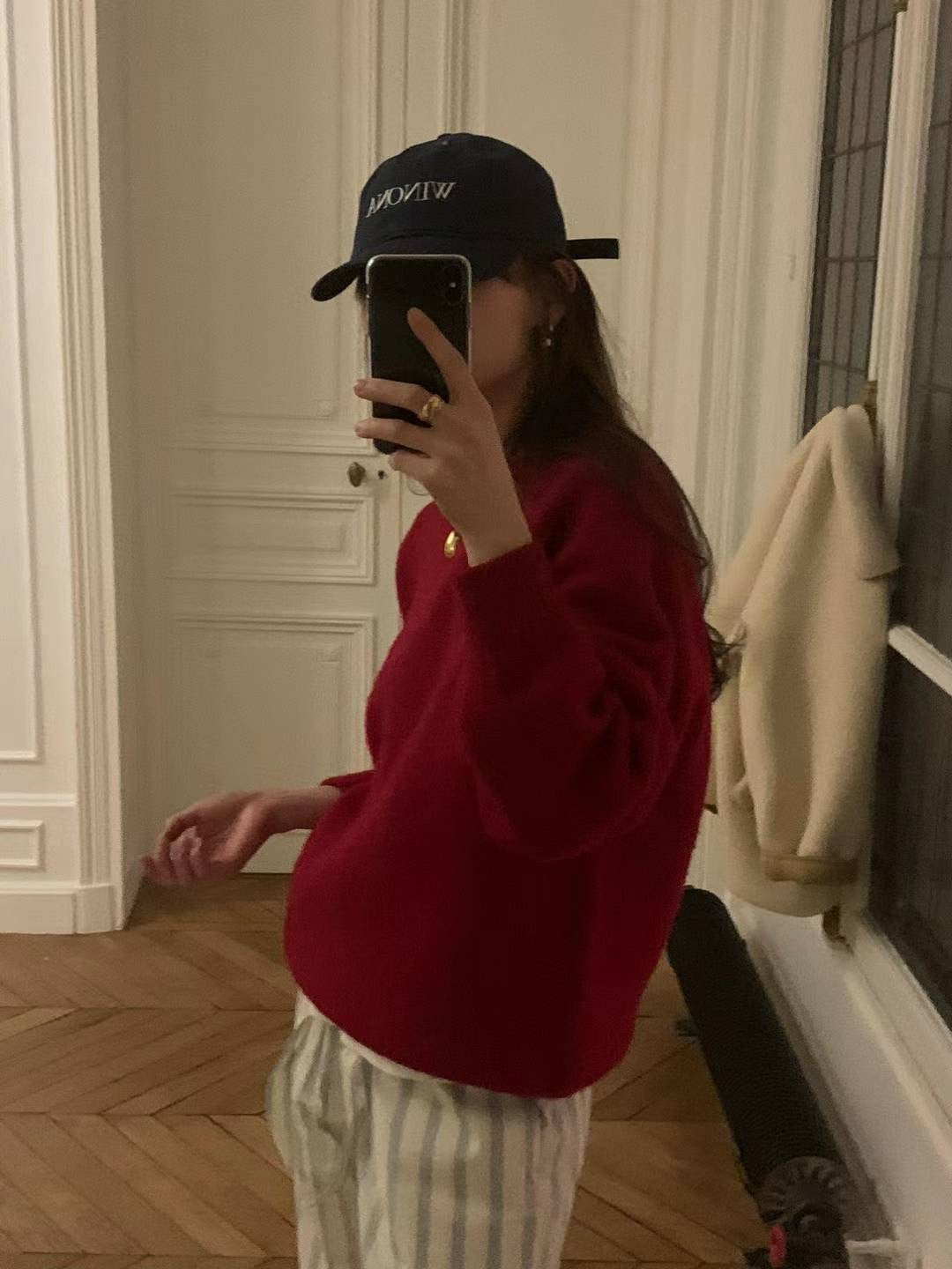 Ounce rosy brush shagidog knit-3col