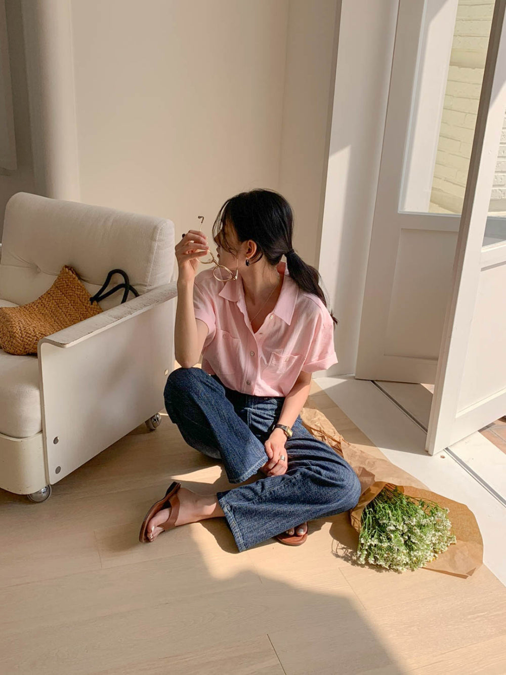 Sydney linen denim-4col