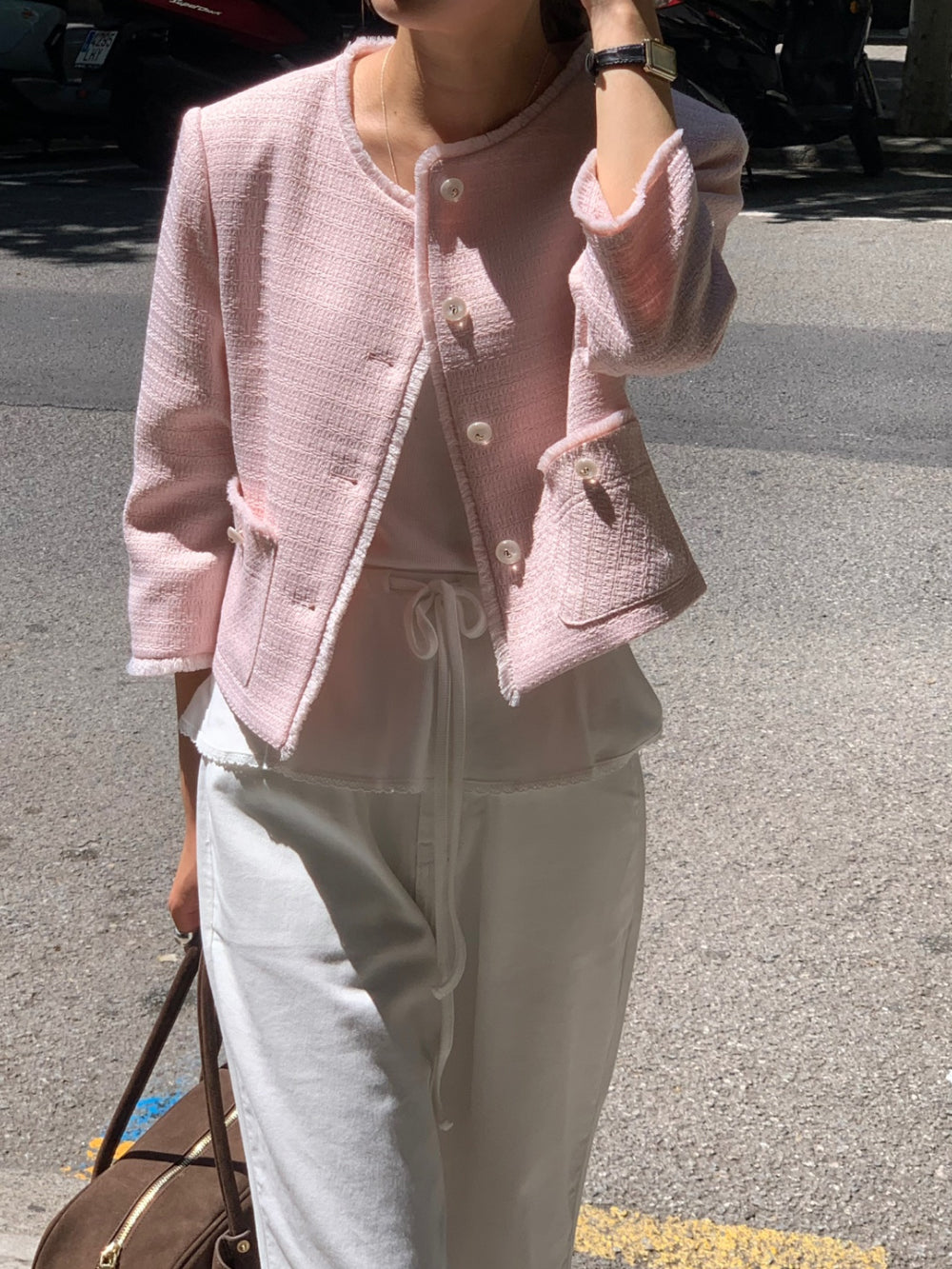 Alle tweed jacket-3col