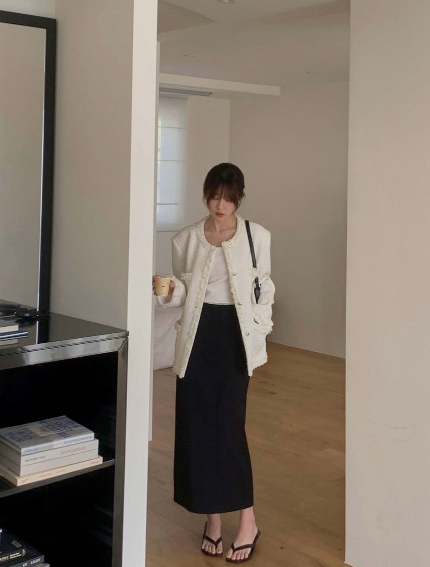 Edga tweed jacket-3col