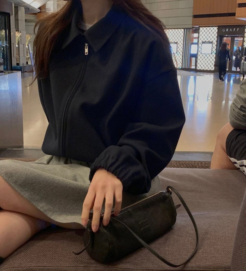 Chalamet wool jacket-2col