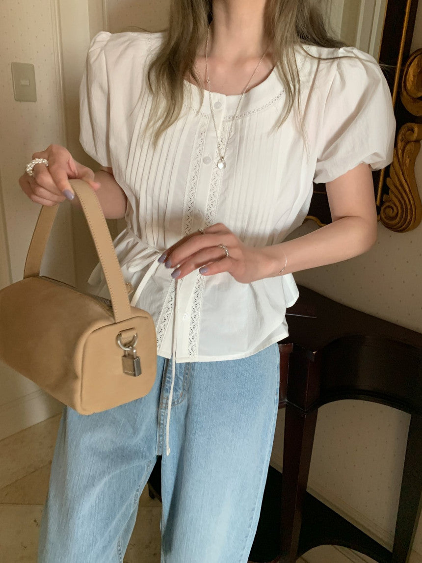 Rev pintuck blouse