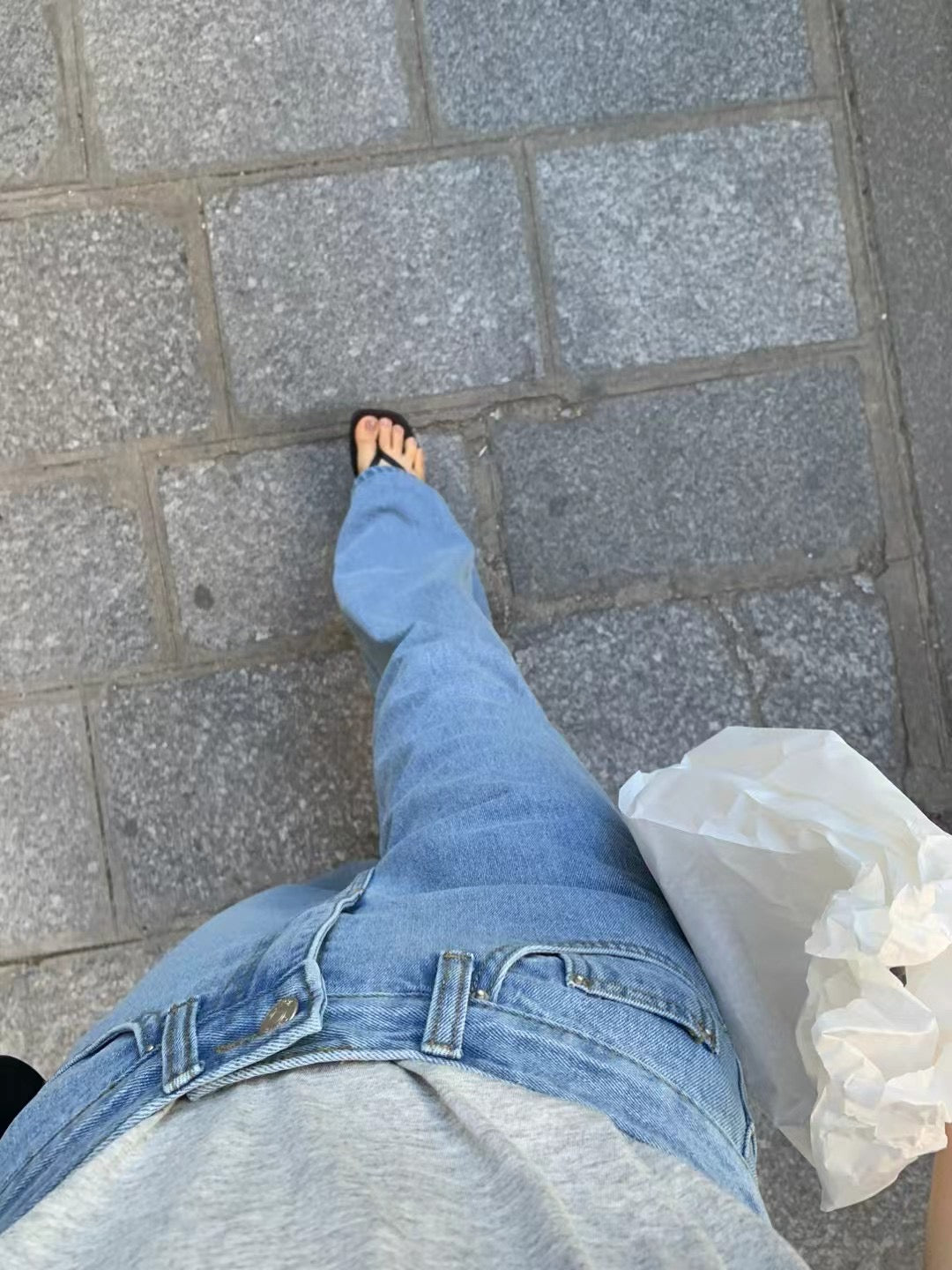 Ounce low wide denim