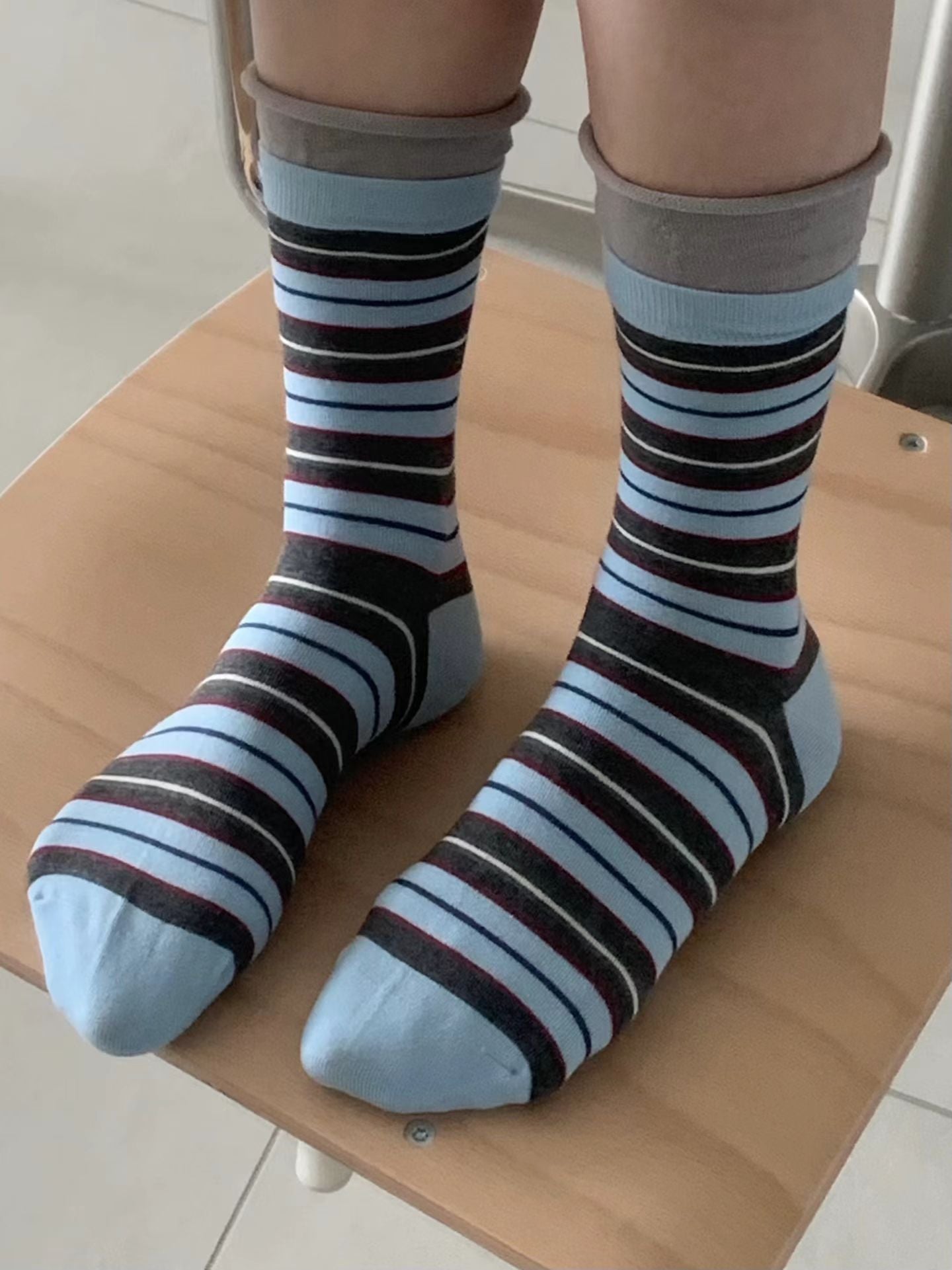 layered s.t socks