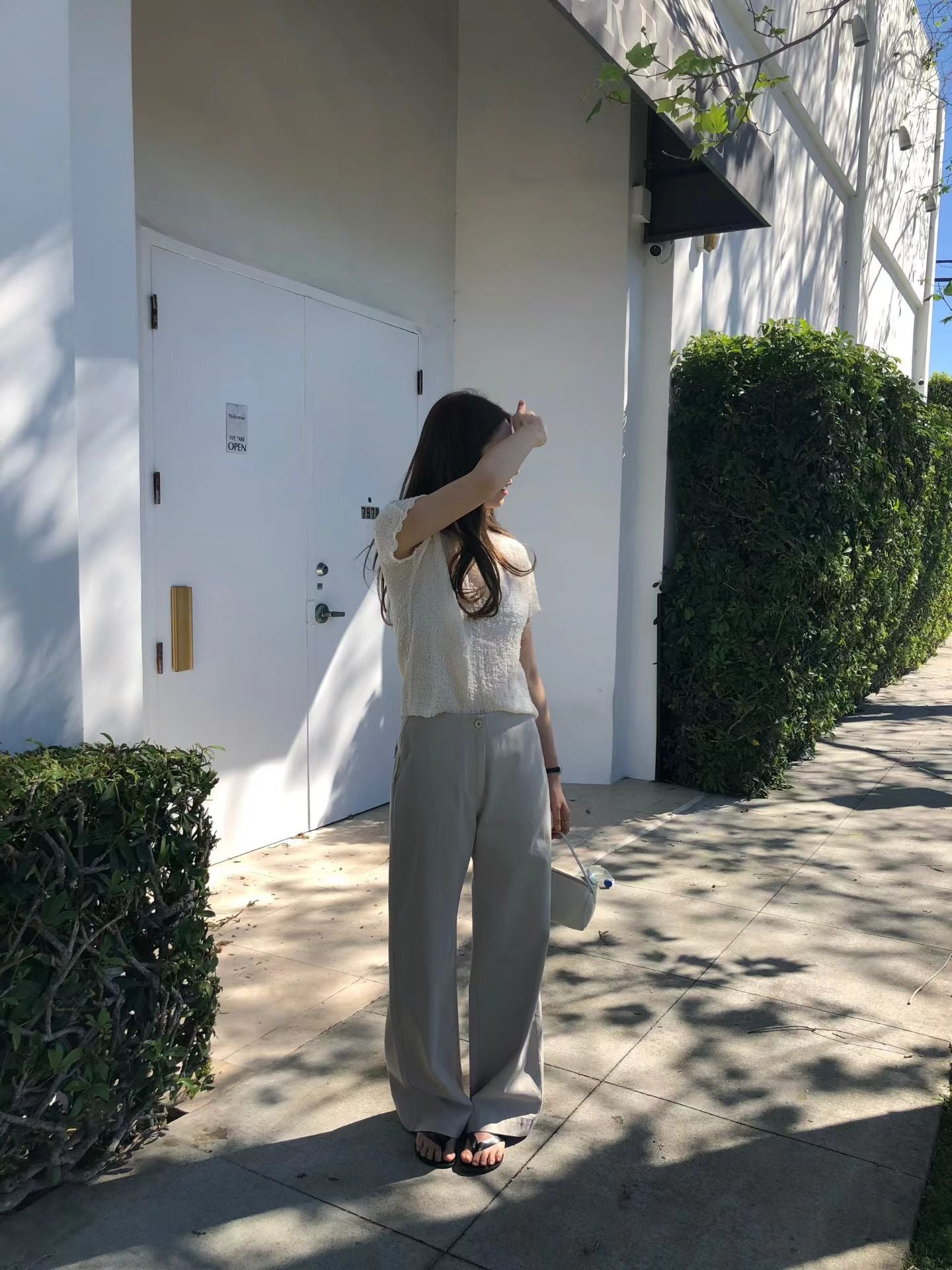 Ounce cloud wrinkle blouse-3col