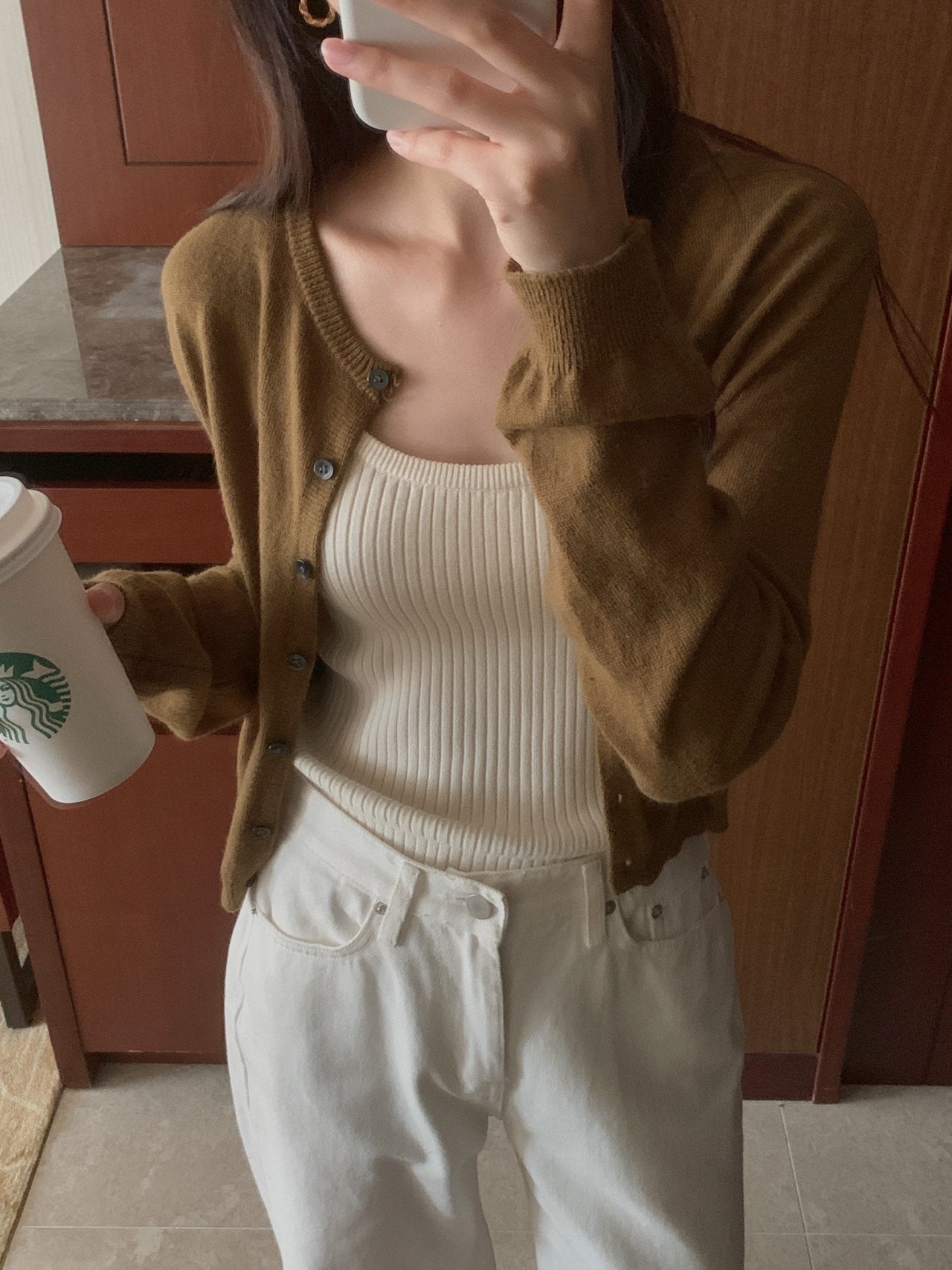 cashmere cardigan-5col