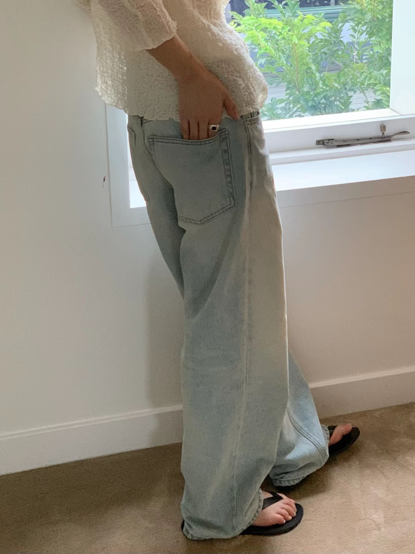 Ounce cloud wrinkle cardigan-3col