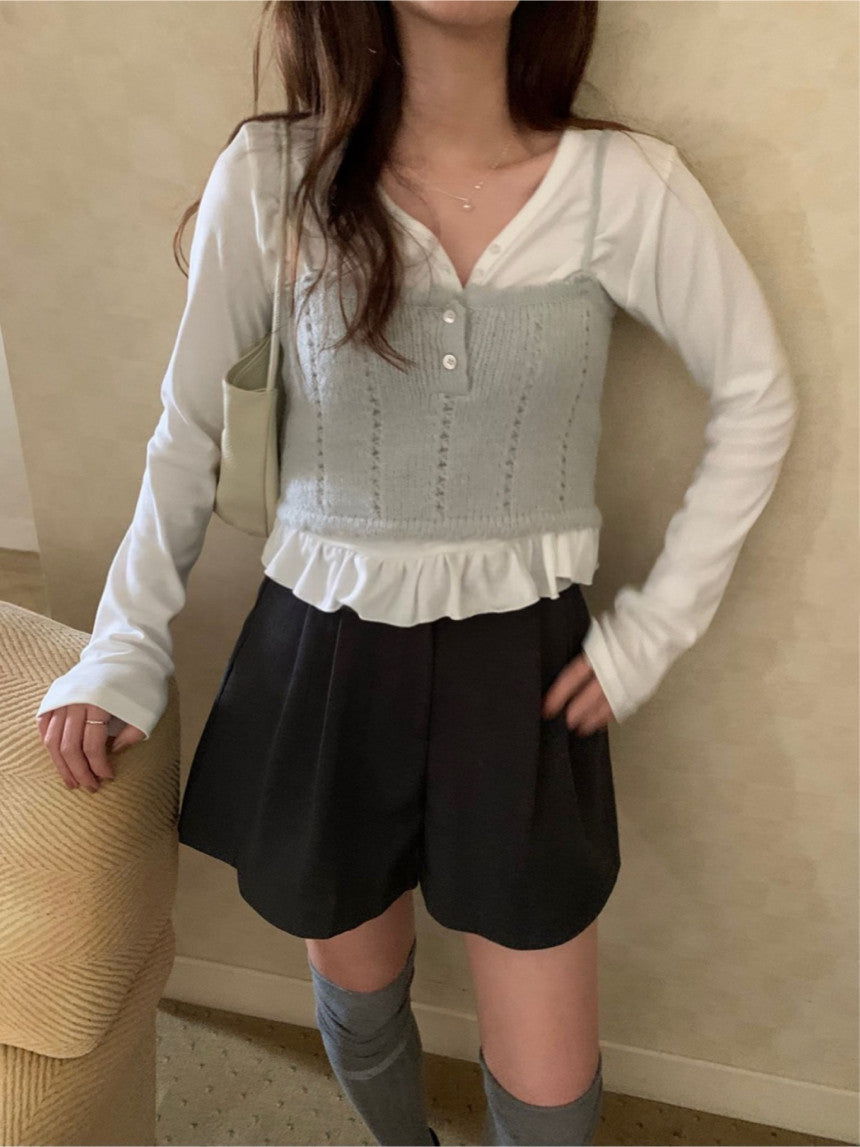 Dori half pants-2col