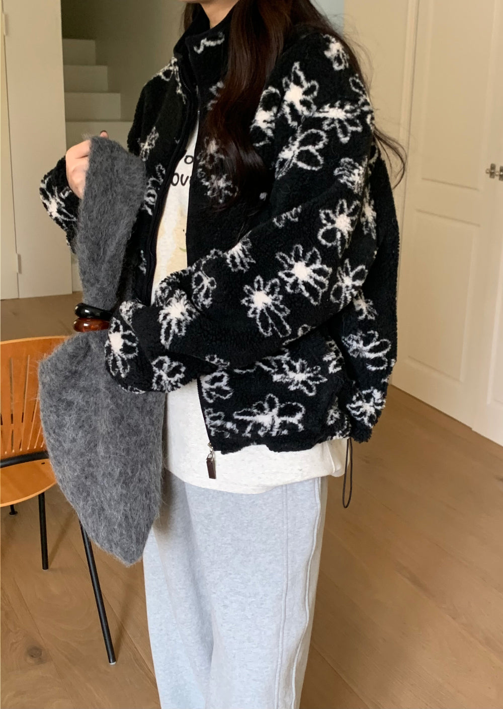 rosy flower jumper-2col