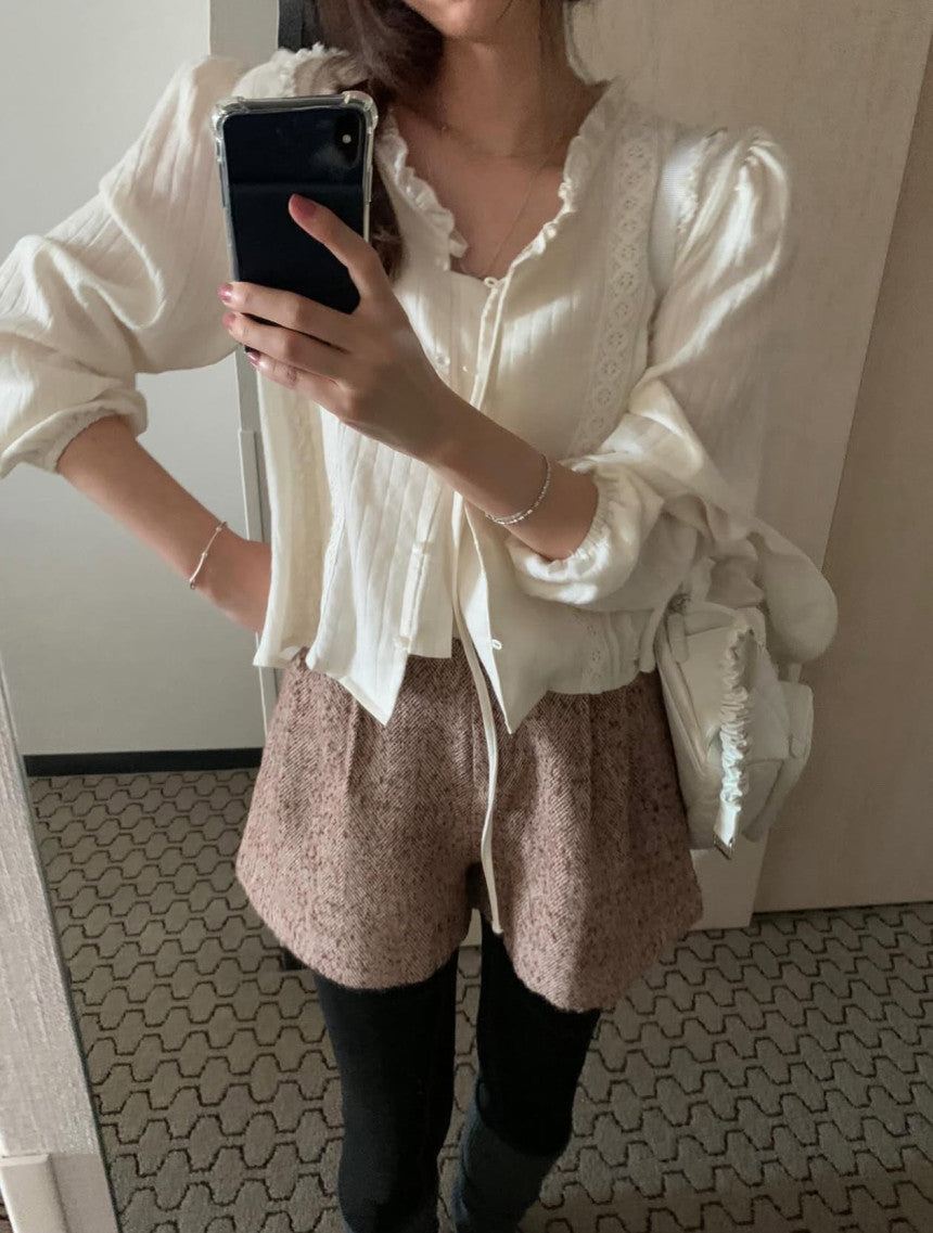 Darling frill gimo blouse